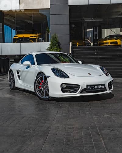 Porsche Cayman S  2014 !!!!! From Porsche Beirut -