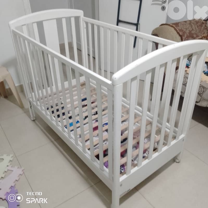 Bad for baby & kid with mattress 4