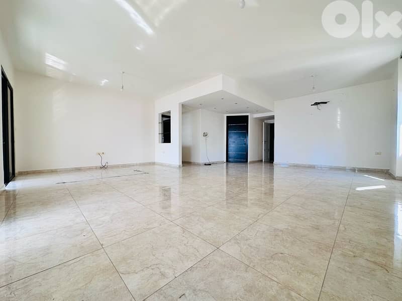 Sea View Apartment For Rent In Rawche | شقة للايجار في الروشة 0