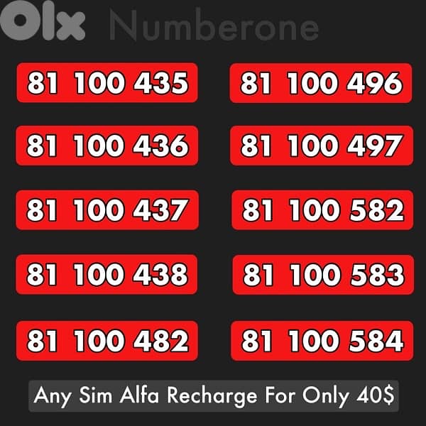 Choose Any For Only 40$ 0
