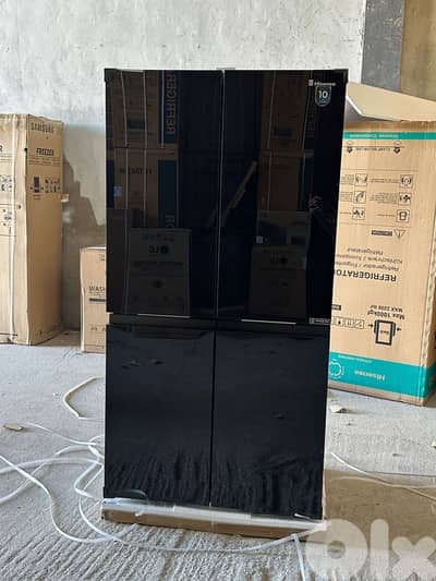 Refrigerator Hisense 32ft Black براد هايسنس الأصلي أسود