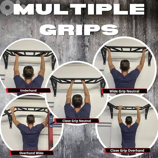 GRONK Pull Up Bar (Top Quality) 1