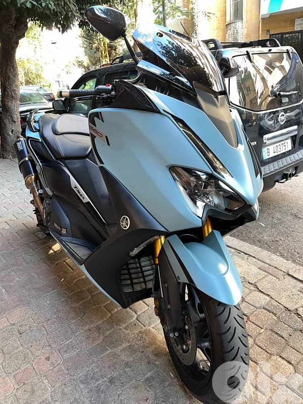yamaha Tmax 560 Tech Max fully Malossi performance and external carbon 11