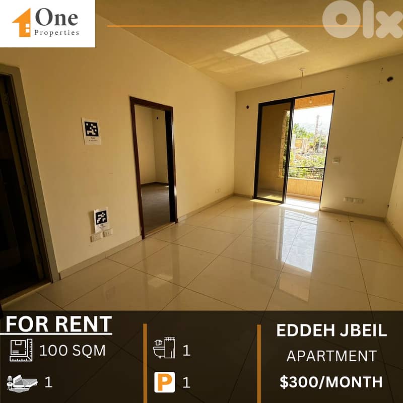 APARTMENT FOR RENT IN EDDEH JBEIL 0