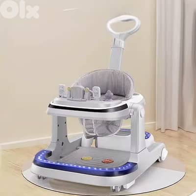 Baby walker with remote control