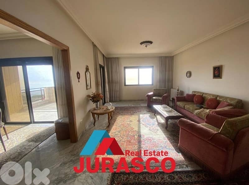 apartment for sale beit meri 210m / شقة للبيع في بيت مري ٢١٠ متر 0