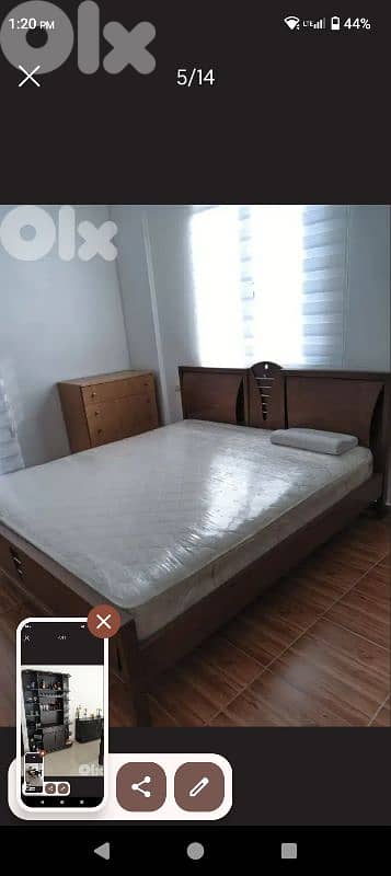 فرش بيت كامل مع غرفة نوم كتيير نضاف 3