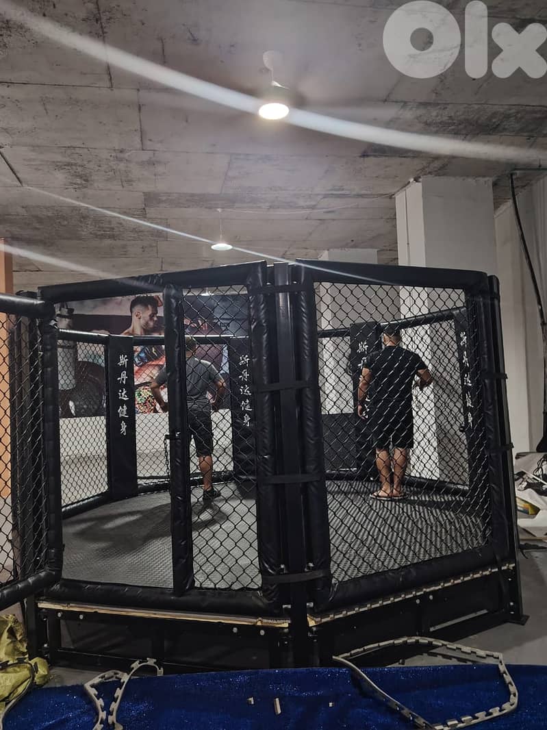 Cage MMA wlal mosar3a hight Quality b rebe3 se3ro k2no jded gym sport 1