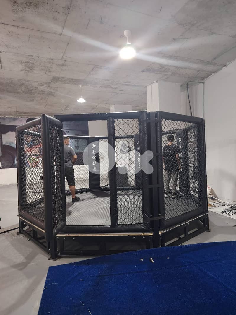 Cage MMA wlal mosar3a hight Quality b rebe3 se3ro k2no jded gym sport 2