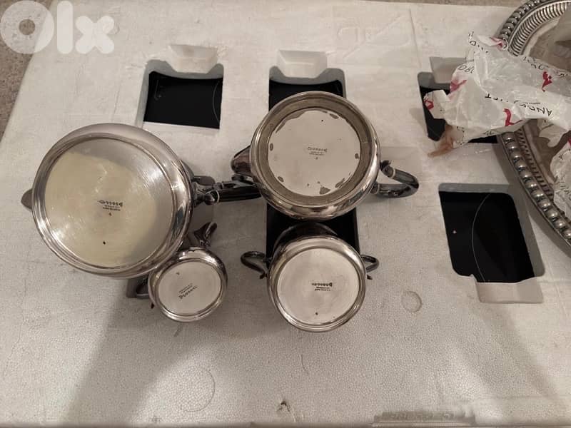 Tea set (plated silver) 4