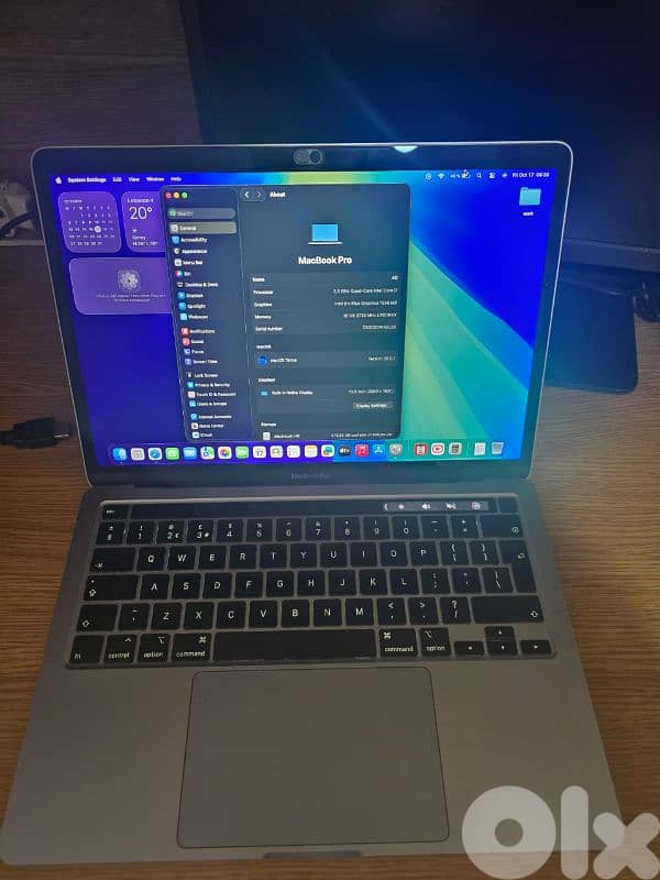 Macbook pro 2020 13 inch 6
