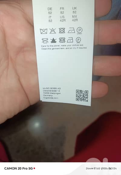 Hugo Boss men's suit for sale