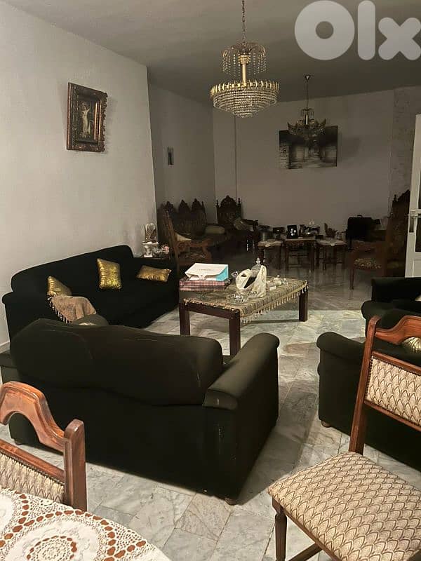 3 bedrooms apartment for sale in Dawhet Aramoun with Garden & terrace 0