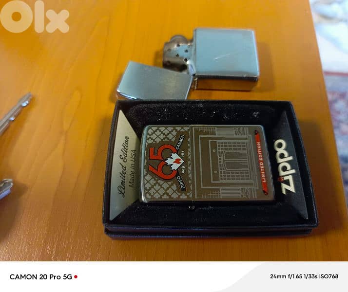 2 working Zippo lighters/ 3 cologne bottles / 4 pairs of cufflinks 1
