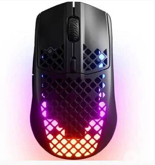 SteelSeries Aerox 3 Onyx - Wireless Ultra-Lightweight Gaming Mouse 0