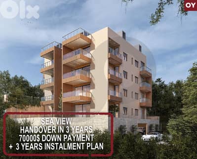 SEA VIEW -Handover in 3 years -Mezher  REF#OY127410