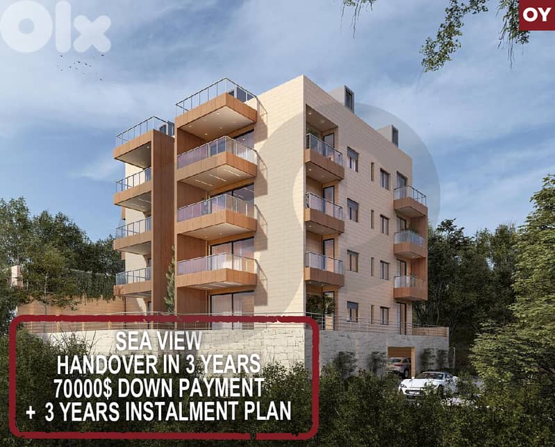 SEA VIEW -Handover in 3 years -Mezher  REF#OY127410 0