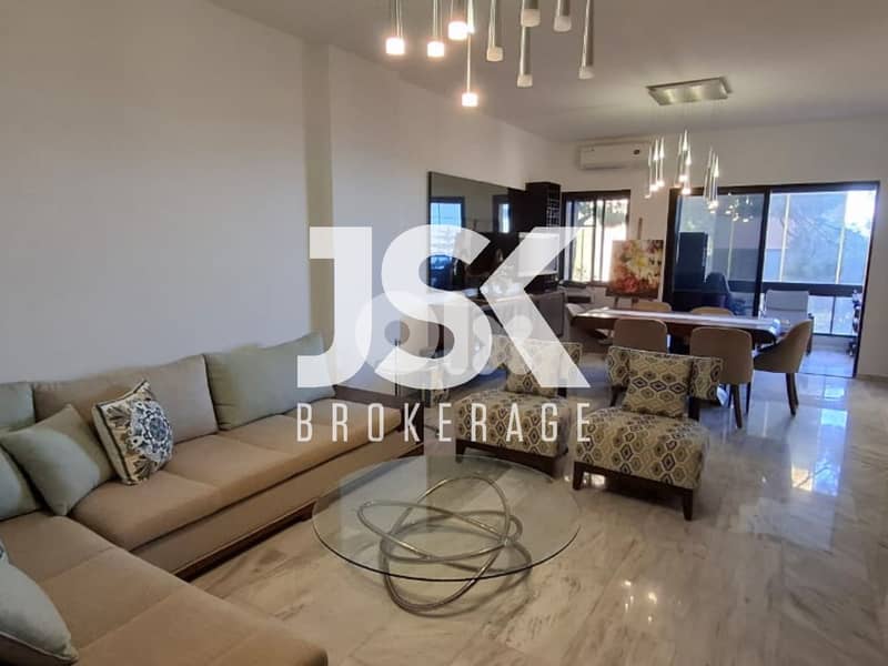 L19486 -Furnished 2-Bedroom Apartment with Nice View For Sale in Nabey 0