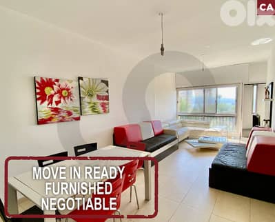 Tabarja | 73 SQM Chalet | Furnished | Open View REF#CA127419
