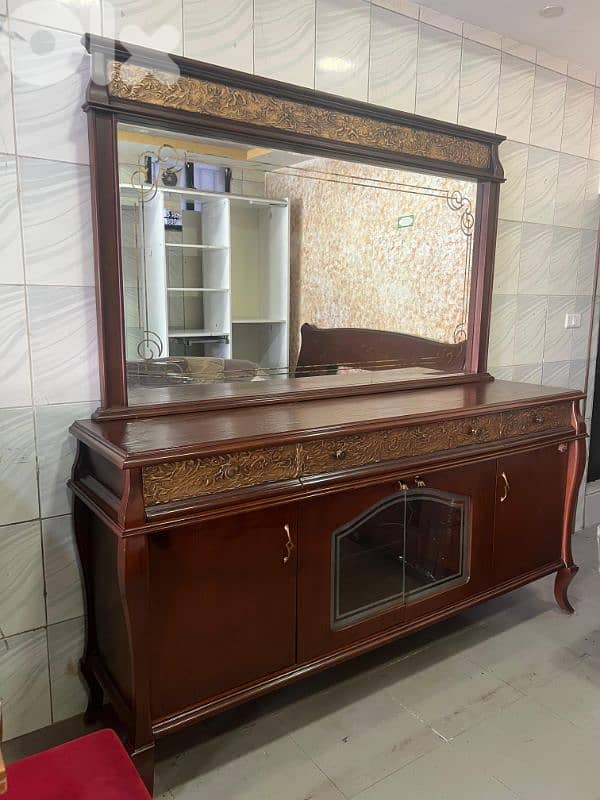 أوضة سفرة مستعملة بحالة ممتازة شبه جديدة 0