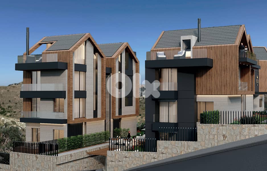 Under Construction luxurious Chalets-Tilal Al Aasal Kfardebian 4