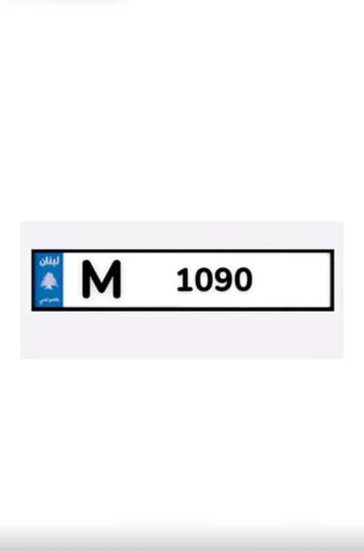 Special plate Number