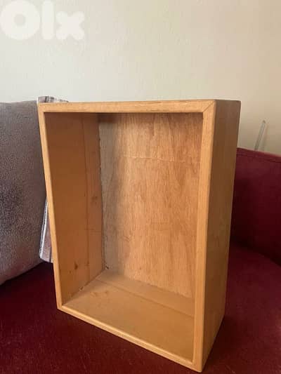 wooden boxes