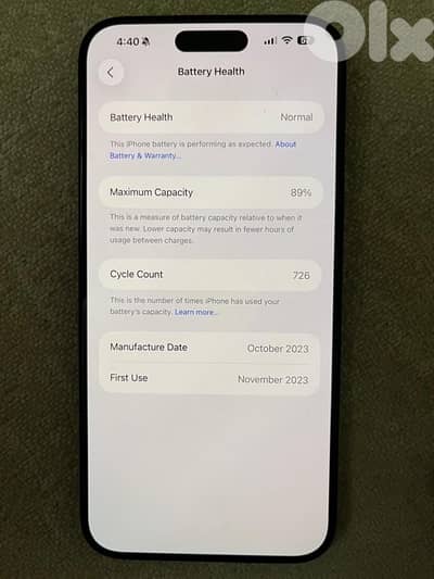 iPhone 15 pro max