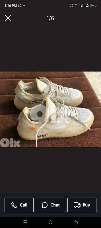 Airforce 1  Off-White collaboration