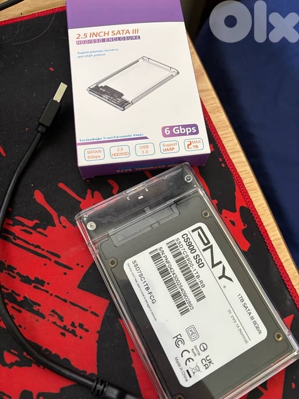 ssd with external enclosure 1tb 2