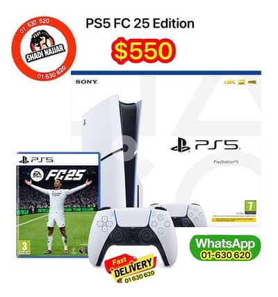 PS5 + FC25 $550