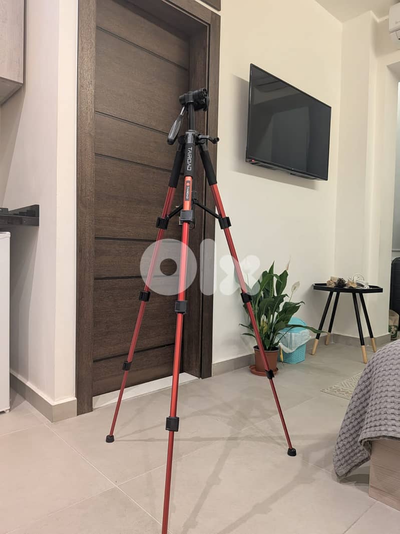 Camera Tripod - Tairoad T1-111 Camera Tripod 55" Aluminum Lightweight 0