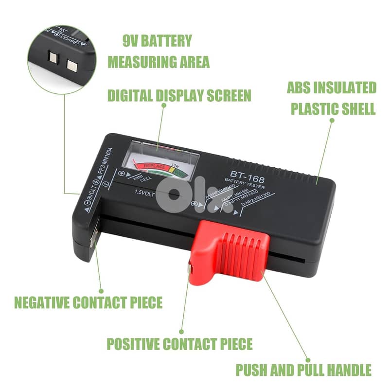 Universal Battery Volt Tester 1