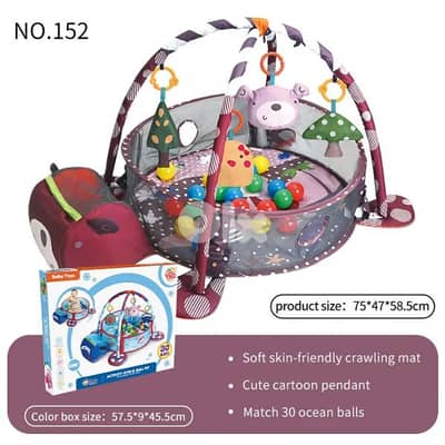Baby gym mat 3 in 1