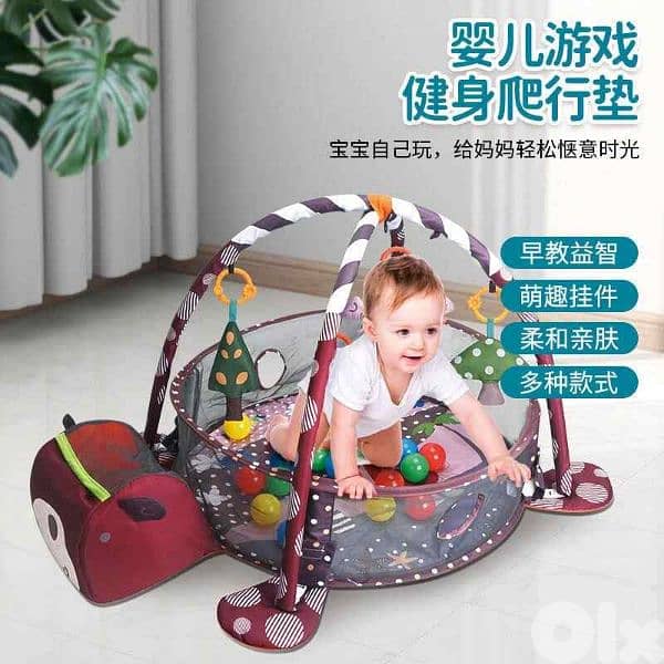 Baby gym mat 3 in 1 1