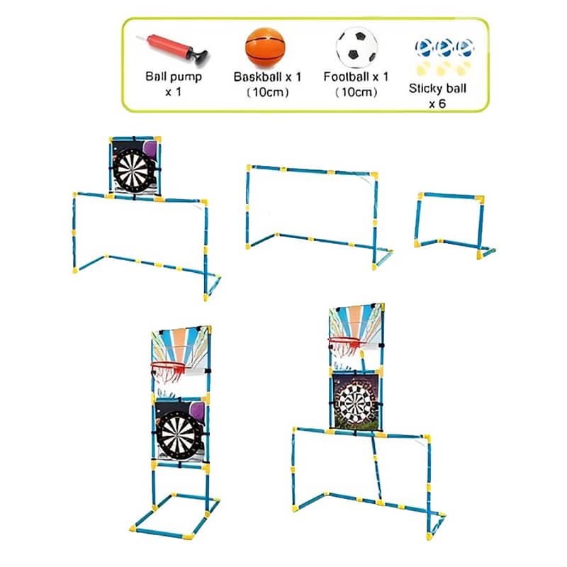 5 in 1 Games Ball Set - طقم ألعاب كرات 5 في 1 0
