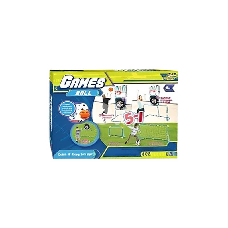 5 in 1 Games Ball Set - طقم ألعاب كرات 5 في 1 1