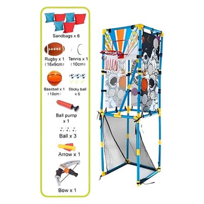 Multi-Functional Arcade Basketball Sports Set - مجموعة كرة السلة