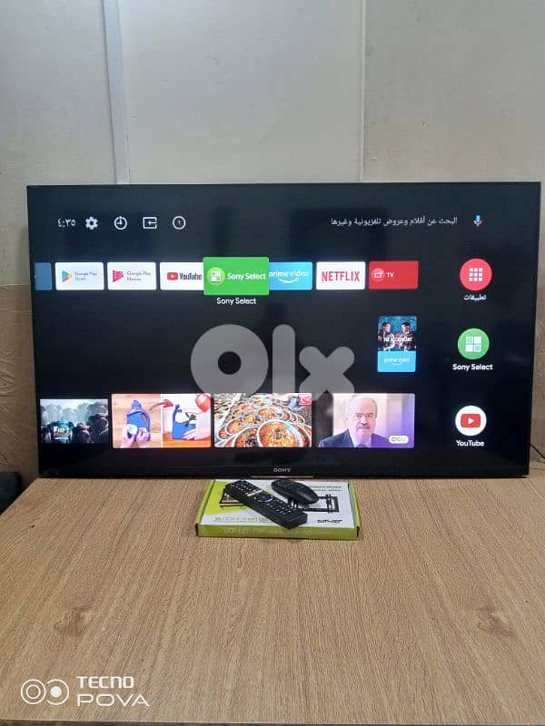 led 50" sony andriod smart 4k 3D bluetooth voice remot 0