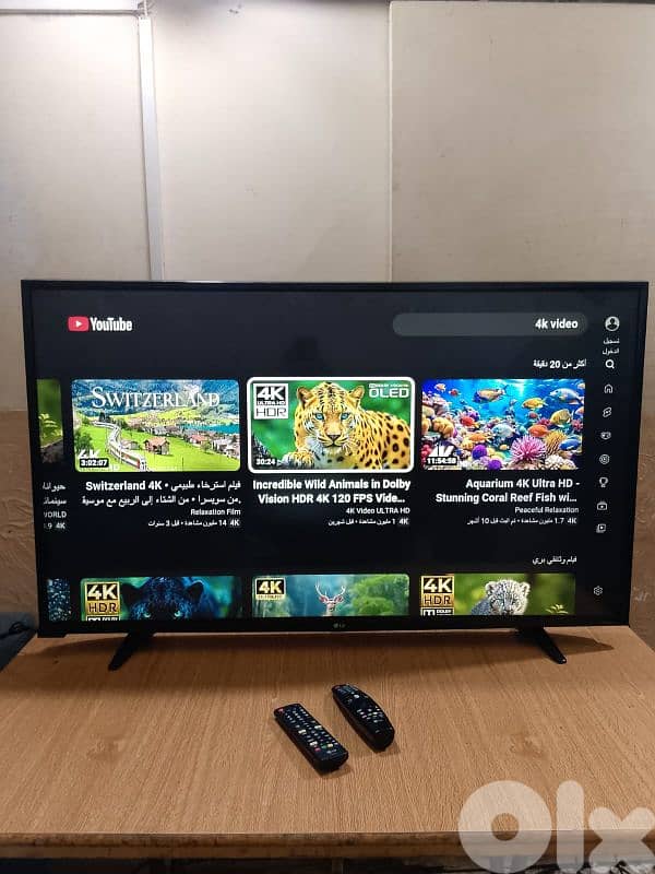 led lg 50" smart built in reciver 2