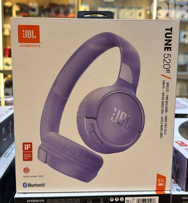 Jbl tune 520bt purple 0