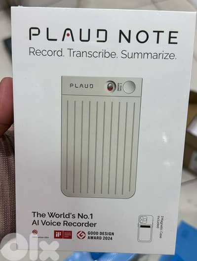 Plaud Note AI voice recorder 64gb silver