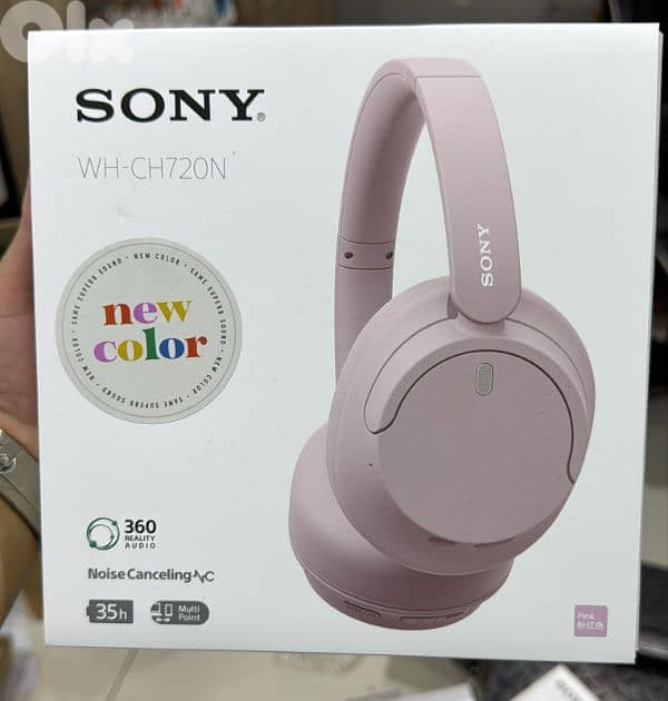 Sony WH-CH720N Headphone Pink 0