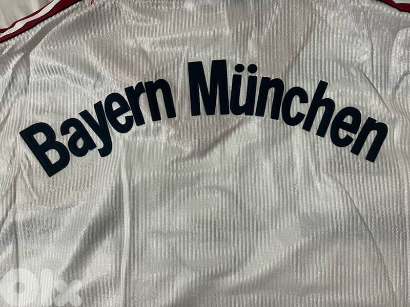 Bayern Munich 1998 away rare retro opel adidas jersey 13