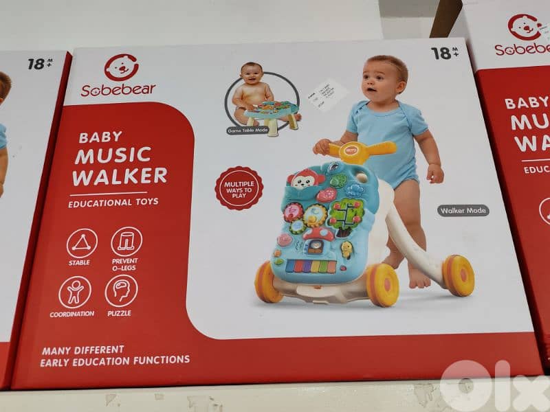 Baby 2 in 1 walker and table 5