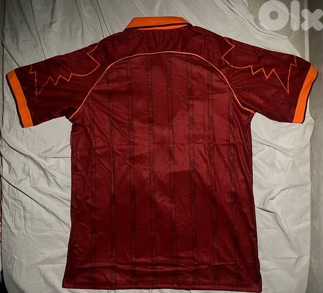 roma diadora 1999/2000 retro jersey 12