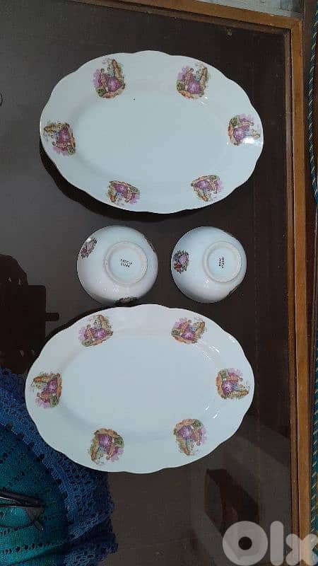 romeo and julliete plate and saucer 0