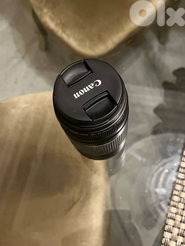 Canon 75-300mm lens barely used intact condition 3