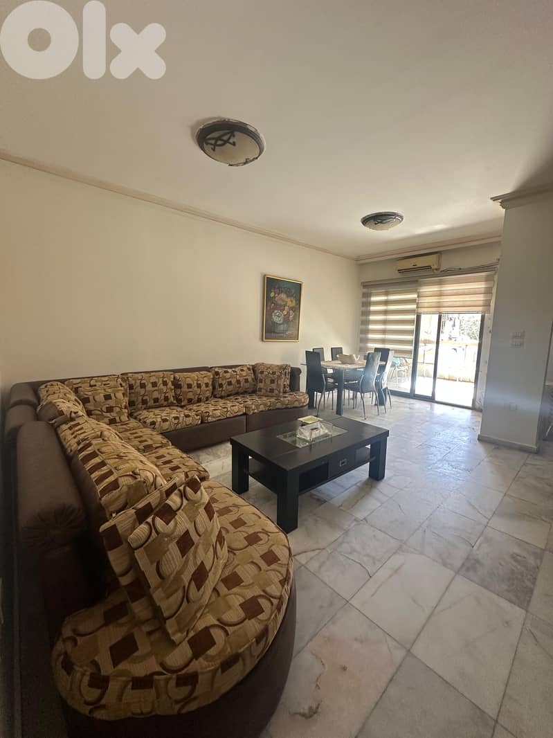 125m2 Furnished apartment for rent in Ain Al Mreiseh 0