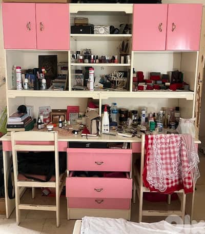 Cabinet for bedroom, bibliotheque